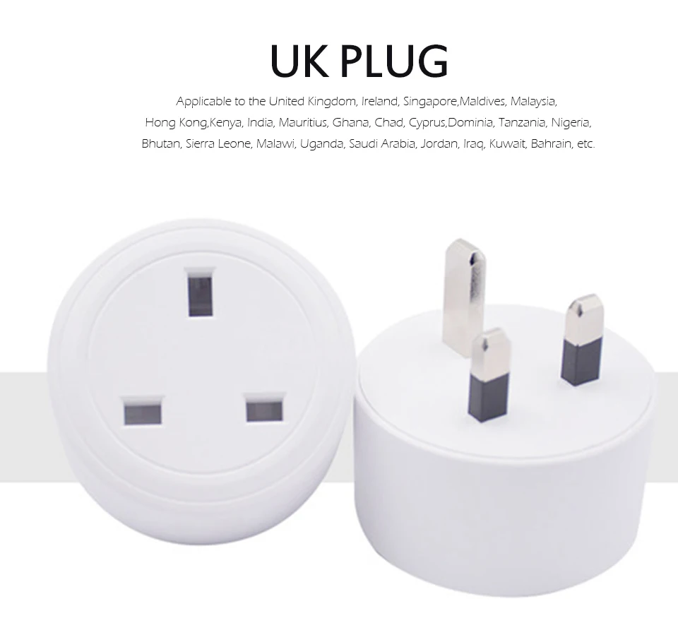 1PC UK Smart Socket Wifi Wireless APP Remote Power Switch Voice Intelligent Home Power Plug for Amazon Alexa Google Outlet (8)