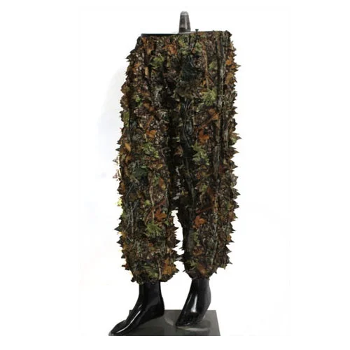 3D лист взрослых Ghillie костюм Лесной Камуфляж/Камуфляж Охота Олень сталинг в
