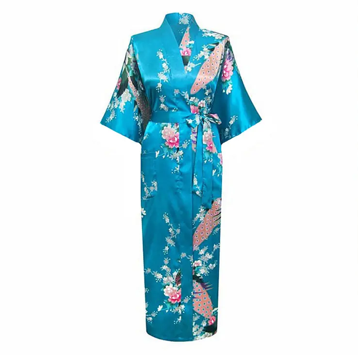 Золотой женский халат, халат, стильная Длинная женская одежда для сна, кимоно, банное платье, ночная рубашка, Mujer, пижама размера плюс S M L XL XXL XXXL Zh01K