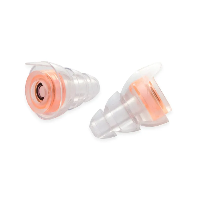 High Fidelity Stadium Reusable Protective Earplugs with Carrying Aluminum Case Noise Filtering Hypoallergenic and Eco-Friendly