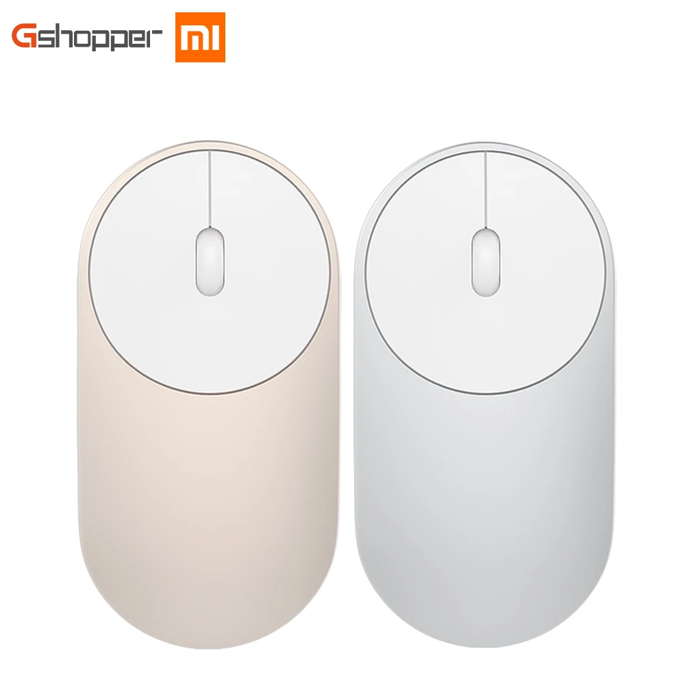 

Original Xiaomi Portable Mouse Wireless Mouse Optical Bluetooth 4.0 RF 2.4GHz Dual 1200dpi For Video Game Desktop Office Laptop