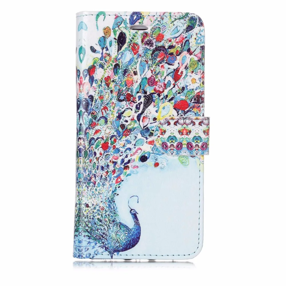 

Cover for iPhone 8 Pattern Design Wallet PU Leather Cell Phone Case