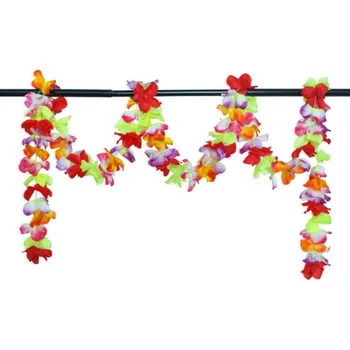 

Hawaii Flower Garland Banner Hanging Bunting Flags Floral Wreath Banners Hawaiian Party Decoration Supplies
