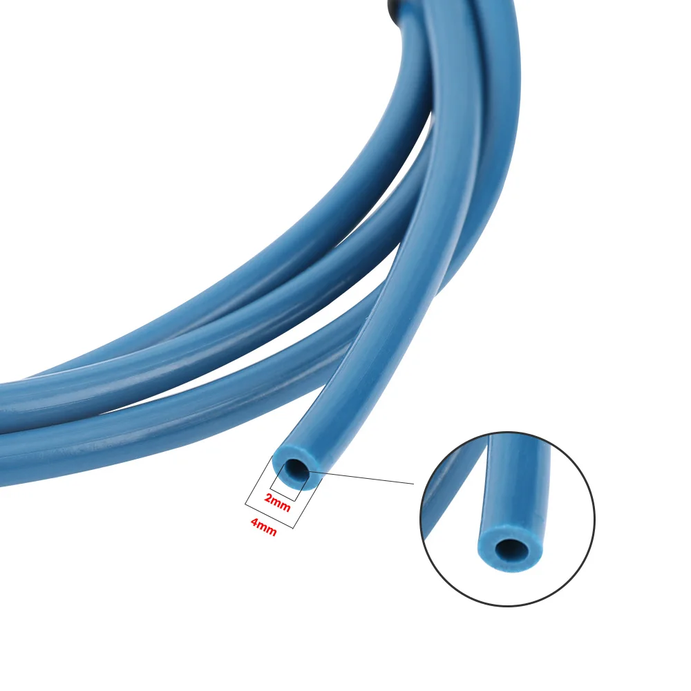 Козерога Боуден PTFE трубки XS Серия 1 м+ 1 шт. Быстрый фитинг+ 1 шт. прямой Пневматический фитинг нажимной 1,75 мм нити 3D принтер Часть