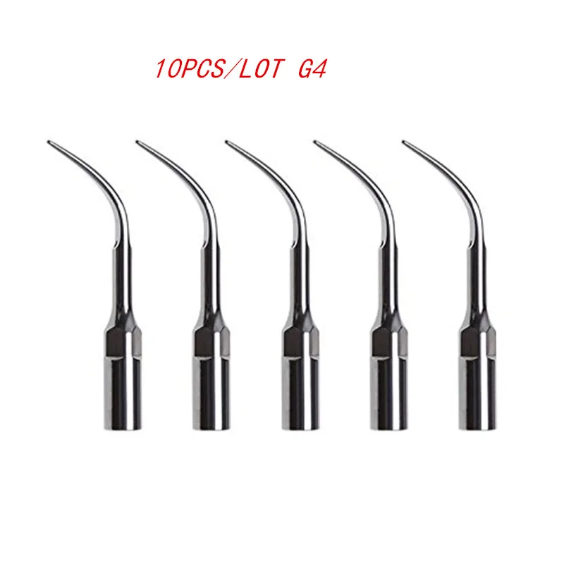 

HOT Sale 10PCS/LOT G4 Dental Ultrasonic Scaler Tips scaling tips handpiece compatible with EMS/Woodpecker UDS