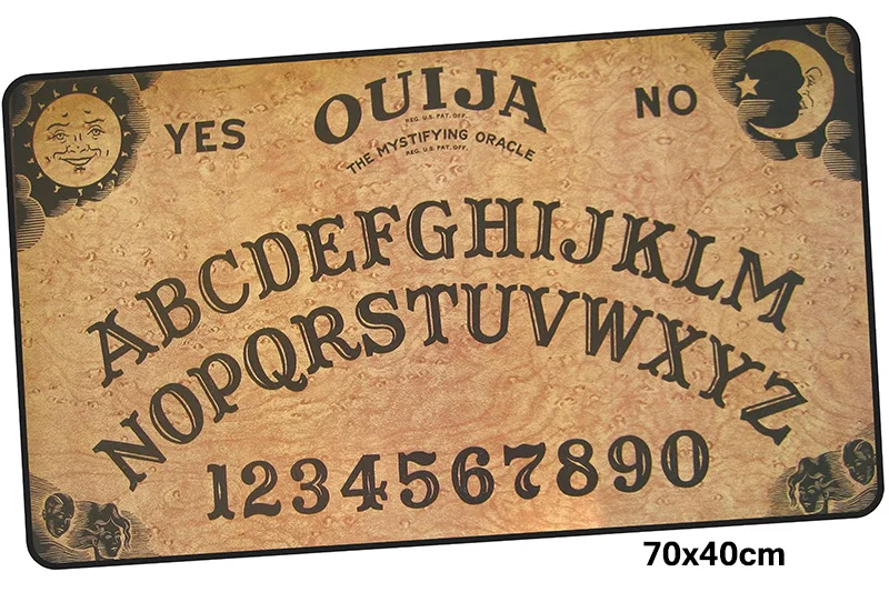 Ouija доска геймерский коврик для мыши 700x400X3 мм игровой коврик для мыши подарок на Хэллоуин аксессуары для ноутбука ПК коврик для ноутбука эргономичный коврик