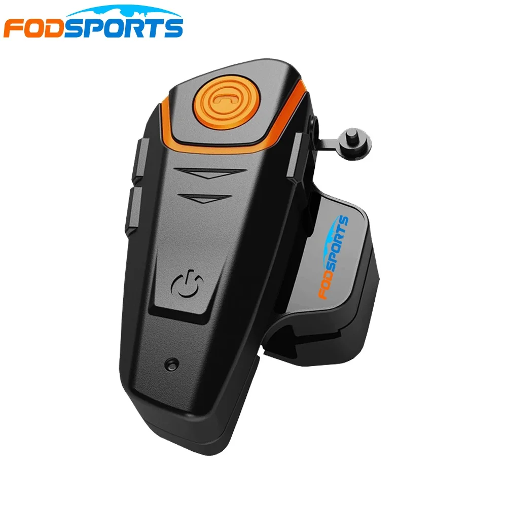 1 pc Fodsports BT-S2 kask motocyklowy z bluetooth domofon Moto zestaw słuchawkowy 1000m wodoodporna IPX6 motocykl bt interphone radio FM 1 pc Fodsports BT-S2 kask motocyklowy z bluetooth domofon Moto zestaw słuchawkowy 1000m wodoodporna IPX6 motocykl bt interphone radio FM