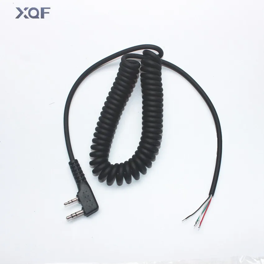 4 проводной микрофонный кабель сделай сам штекер K 2 разъема для kenwood wouxun baofeng puxing