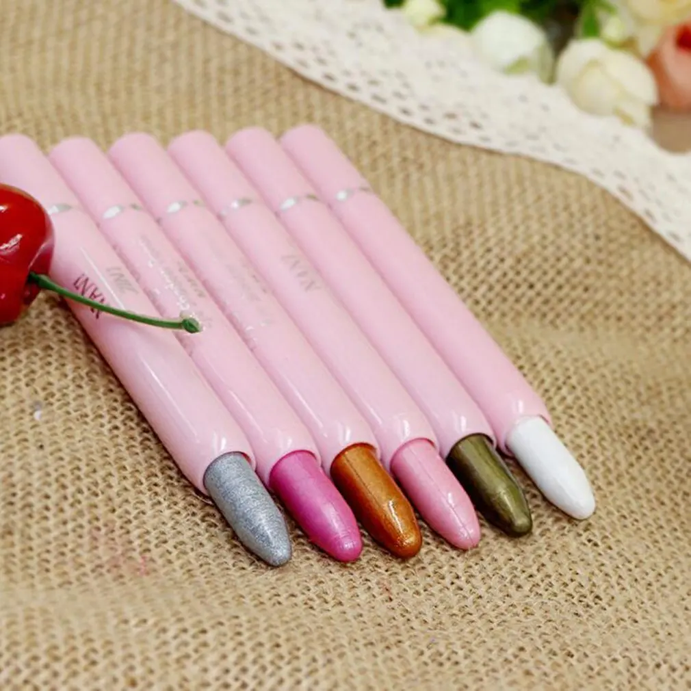 

Multi-color Automatic Rotating High-gloss Eye Shadow Pen Genuine White Pearl Pen Lying Silkworm Pen Easy To Color