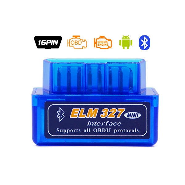 Pic18f25k80 ELM327 V1.5 Wi-Fi Bluetooth Obd2 OBD 2 1.5 диагностики авто код сканер как EasyDiag диагностики авто сканер ELM 327 - Цвет: bluetooth blue