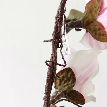 185cm artificial magnolia fake silk flower