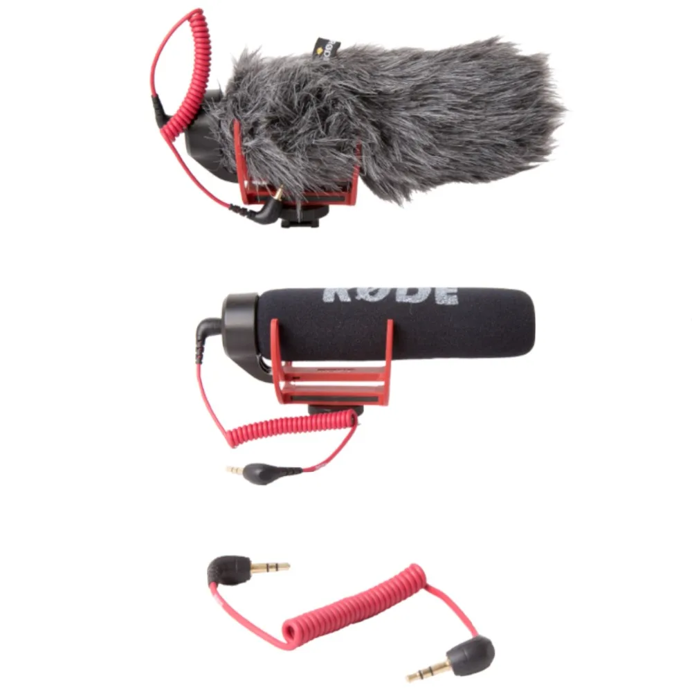 Orsda Ro de VideoMicro GO накамерный микрофон для Canon Nikon Lumix sony смартфонов муфта/адаптер