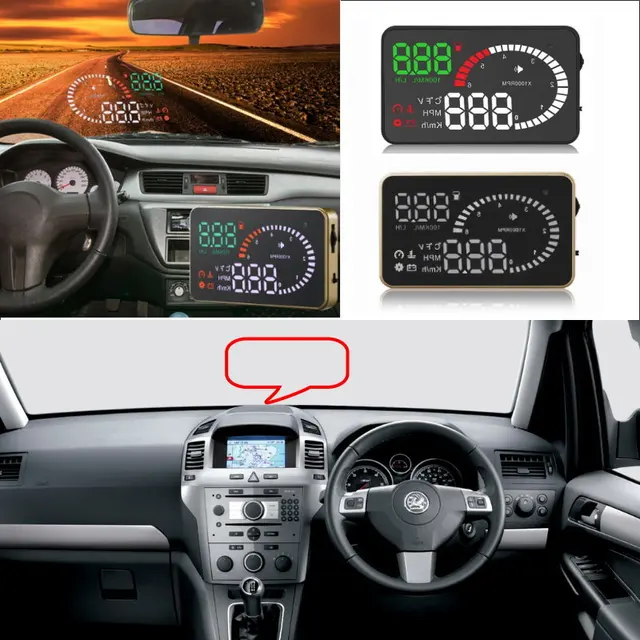 Liislee Car HUD Head Up Display For Vauxhall Zafira Mokka Astra Corsa