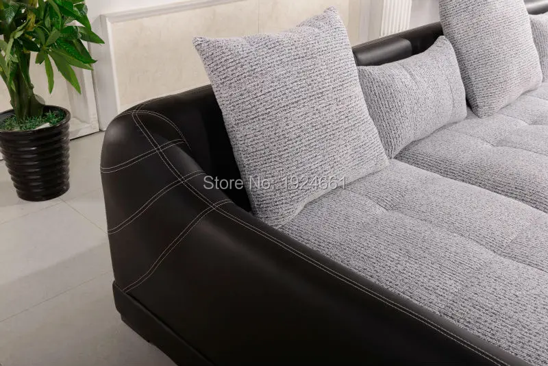 Bean Bag Armchair Design Living Room Classic European Furniture Corner Wooden Sofa Sets Sillones Modernos Sectional sofa