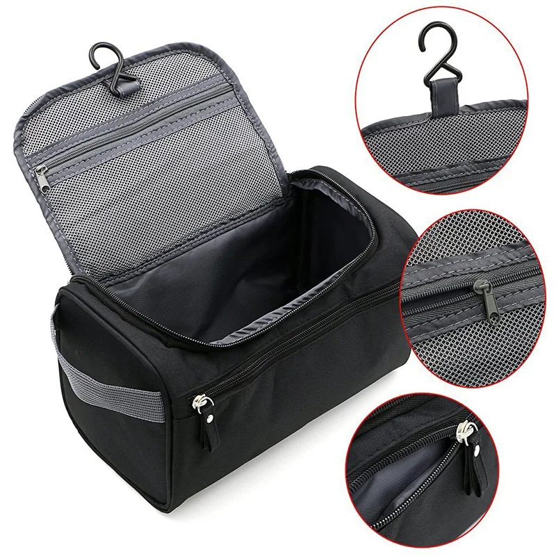 organizador pendurado masculino higiene pessoal barbear saco