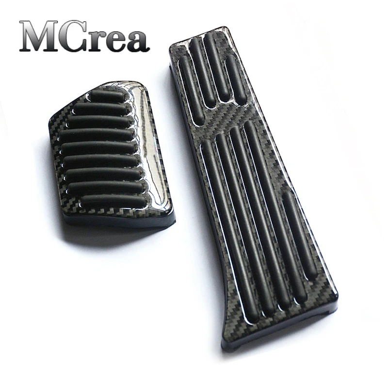 

MCrea For BMW X5 E53 E60 E36 F30 E46 E39 E90 M performance X3 X4 X6 X1 F10 E34 E30 Carbon Fiber Accelerator Brake Gas Pedals AT