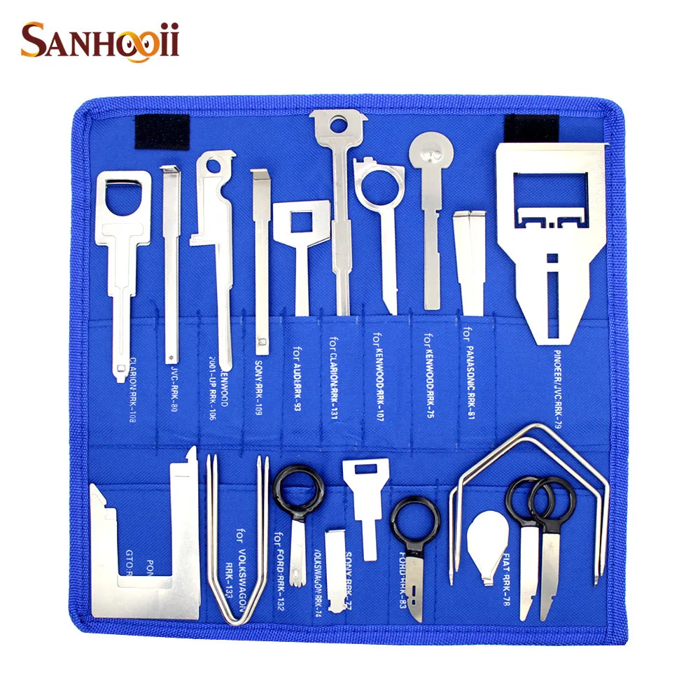

Sanhooii 38Pcs/Set Auto Radio Removal Key Tools Set For Car Repair