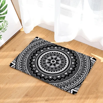

Nordic style Geometric mat bedroom rug kitchen bathroom mat rectangular door mat