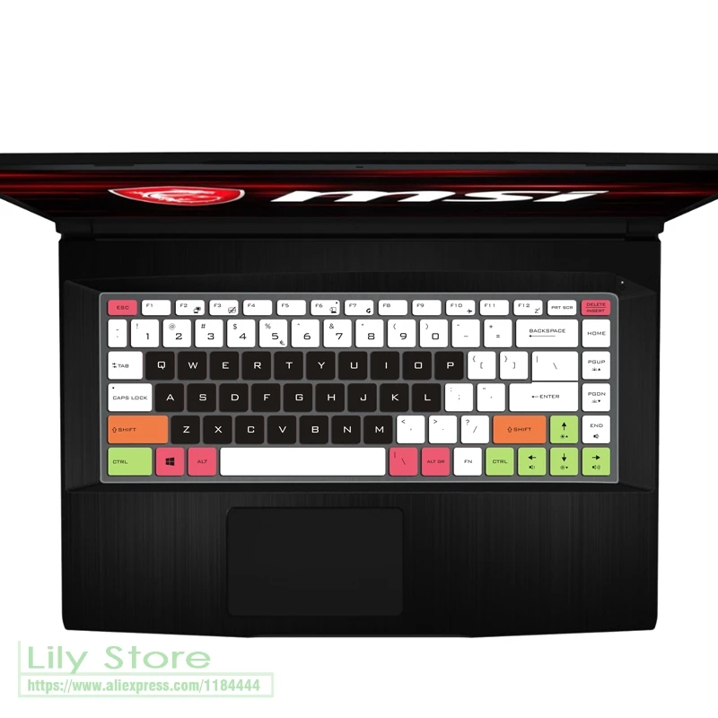 Для 15," MSI GS65 GF63 P65 PS42 PS63 8RD 8RE 8RB 8RCX 8RE-014CN 15,6 дюймов игровой ноутбук клавиатура кожного покрова