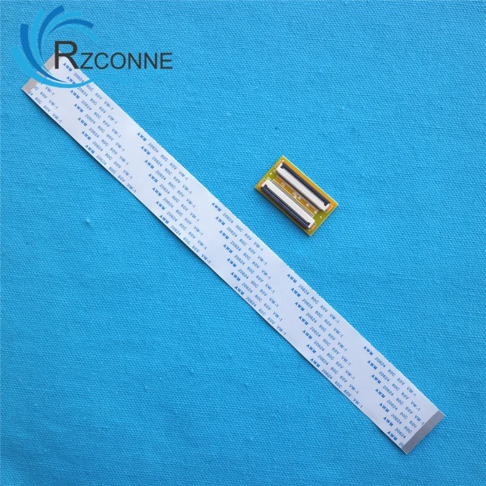 

50Pin to 50Pin ZIF 0.5mm Connector Adapter with Extension FFC Cable 200mm 2set