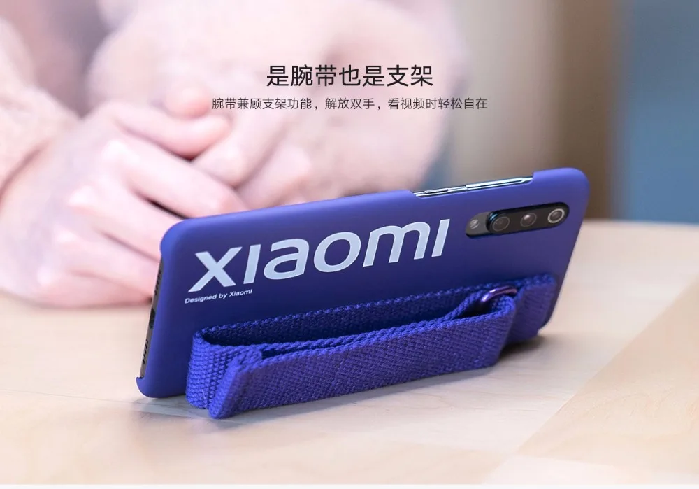 xiaomi leather case handle Original xiaomi 9 shell protection bracket xiaomi 9 se official sale mi9 / 9 se protection mi 9 pattern original design xiaomi leather case color