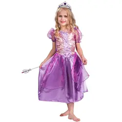 Девушки сказка фиолетовый Сверкающих костюм принцессы книга неделя Необычные платья Экипировка