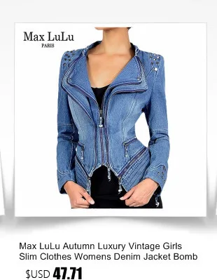 Max LuLu, модная Корейская дизайнерская женская панк уличная одежда, женская короткая куртка с капюшоном, негабаритная ветровка, женское черное пальто