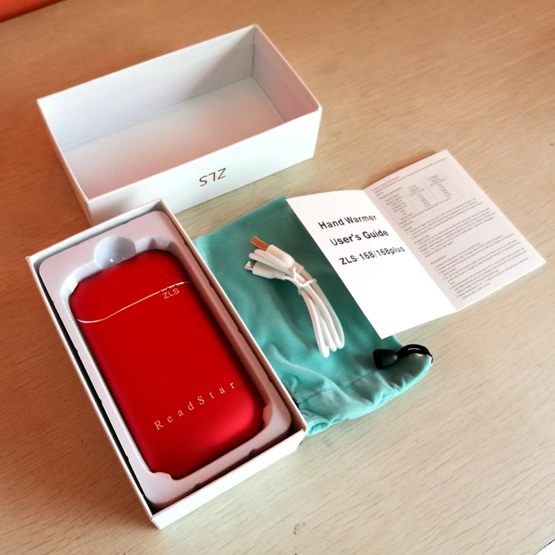 Горячая Распродажа 2018 новый стиль USB грелка для рук 7800 мАч power bank двойная функция