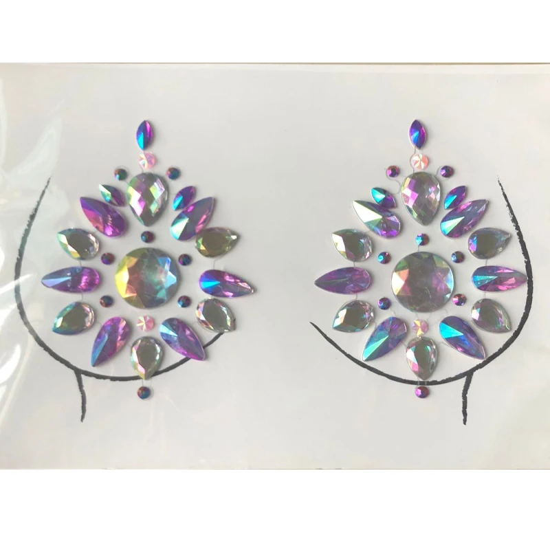 Наклейка для дрели из акриловой смолы Bindi ручная работа украшения сосков и в