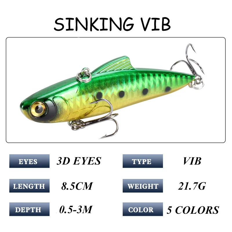 Amlucas غرق VIB الصيد إغراء الاصطناعي 85 مللي متر 21.7g Pesca الأسماك الاهتزاز المتذبذب Crankbaits اليابان الجليد الصلب الطعم الكارب الصيد Amlucas غرق VIB الصيد إغراء الاصطناعي 85 مللي متر 21.7g Pesca الأسماك الاهتزاز المتذبذب Crankbaits اليابان الجليد الصلب الطعم الكارب الصيد