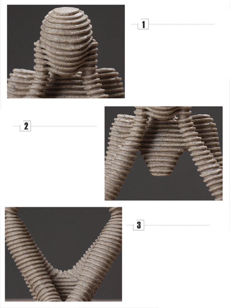 Креативная скульптура из смолы в скандинавском стиле, бандаж для дома, кабинета, гостиной, Ретро Декор для комнаты, аксессуары