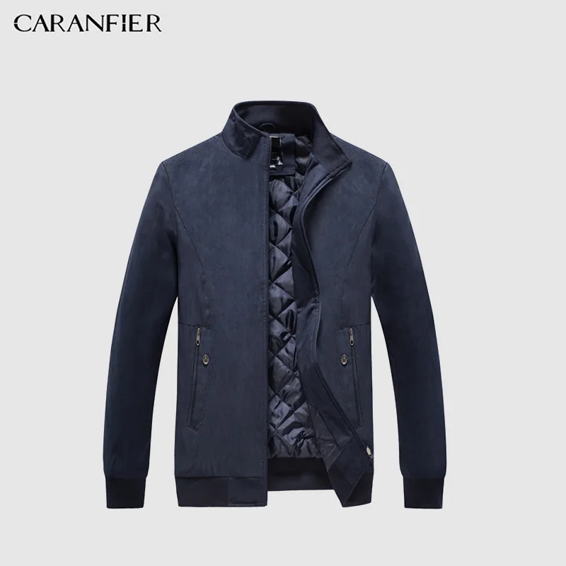 Кожаная куртка CARANFIER, верхняя одежда для мужчин, искусственная кожа, винтажная мужская кожаная замшевая куртка Casaco Jaqueta Moto Casaco Masculino Plus 2XL-5XL