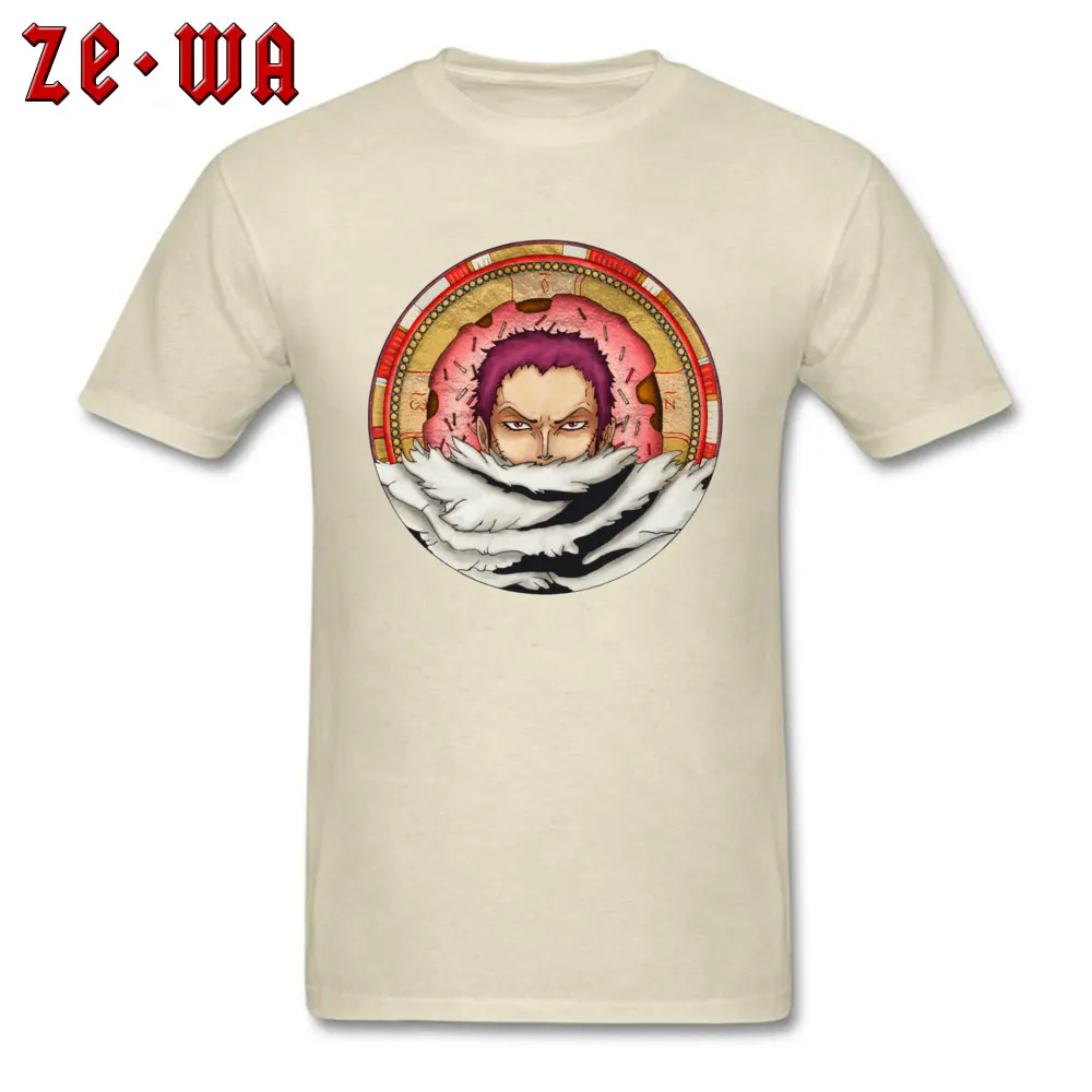  Men T Shirt Haloed ... Donuts 280 Summer Tees 100% Cotton Round Neck Short Sleeve Normal T-Shirt Thanksgiving Day Haloed ... Donuts 280 beige