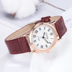 Часы женские Баян коль saati кварцевые наручные часы для отдыха модные простые римскими цифрами Циферблат Кварцевые женские часы T510
