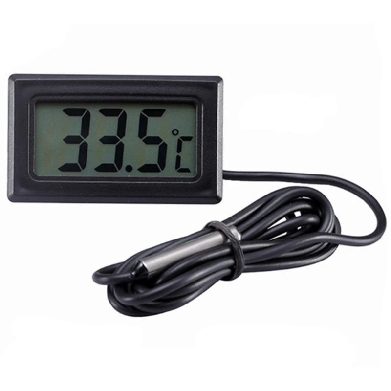 Digital Temperature Meter Thermometer Fahrenheit Celsius Display High