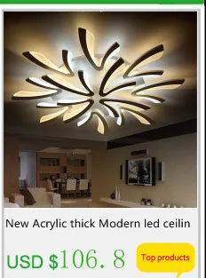 Square Circel Rings Chandelier For Living Room Bedroom Home AC85-265V Modern Led Ceiling Chandelier Lamp Fixtures Free Shipping