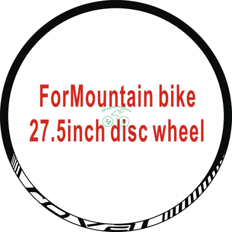 2 колеса/набор декоративные наклейки для горного велосипеда|mountain bike wheel stickers|bike