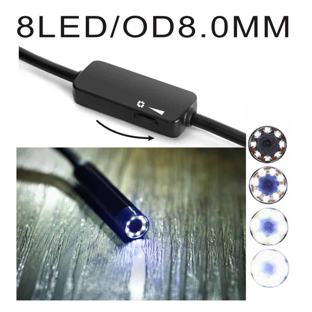 2/3.5/5/10M Wifi микро эндоскоп 1200P HD камера мегапикселей для IOS Android Водонепроницаемая