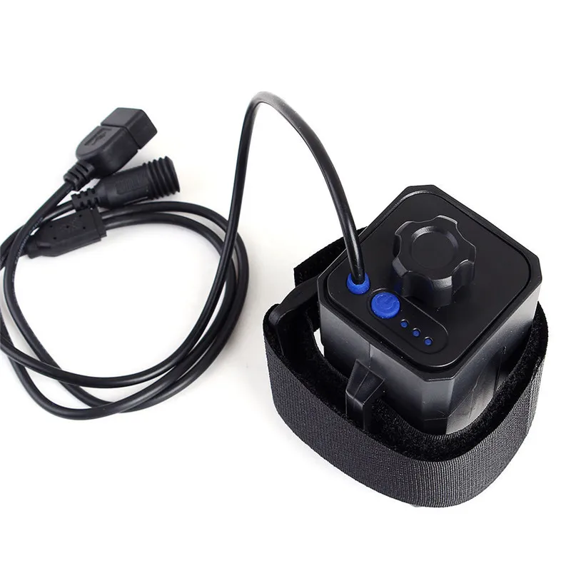 Practical Bicycle LED Light Waterproof Battery Case Bike LED Light Waterproof Battery Case Box 8.4V 4x18650 #2M30 (3)