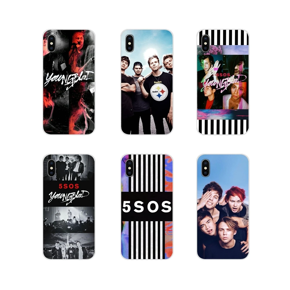 

5SOS For Huawei Nova 2 3 2i 3i Y6 Y7 Y9 Prime Pro GR3 GR5 2017 2018 2019 Y5II Y6II Accessories Phone Cases Covers