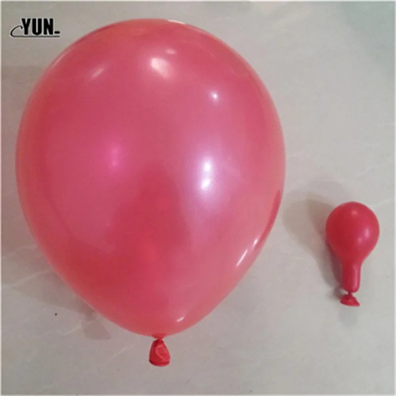 50 шт Смешанные воздушные шары для дня рождения украшения для детей и взрослых воздушный шар на день рождения украшение шар 5D - Цвет: Red