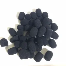 100 шт микрофон замена муфты Звукоизолирующие накладки для 4 мм Маленькая микрофонная капсула