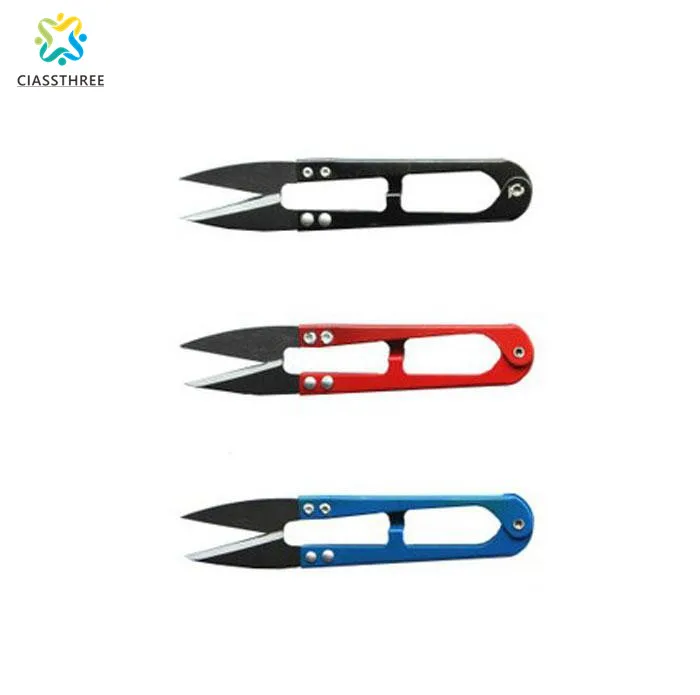 

CIASSTHREE Random Color 1 Pcs Handheld Sewing Embroidery Thread Cutter Snips Scissors Fishing Craft