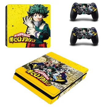 

My Hero Academia PS4 Slim Skin Sticker Decal for PlayStation 4 Console and Controller Skin PS4 Slim Sticker Vinyl