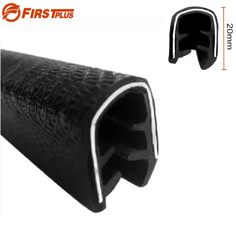 H20mm U Type Automotive Freezer SUV Car Door Frame Rubber Soundproof