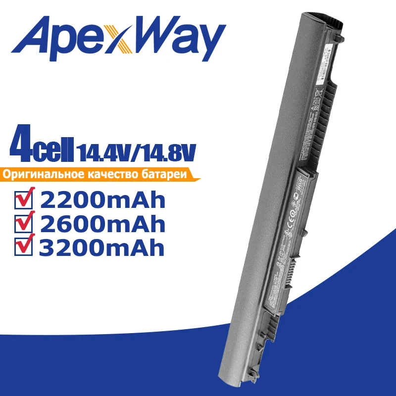 14,4 v Батарея для Pavilion HSTNN-LB6V 14-ac0XX 15-af0XX HS03 HS04 HSTNN-LB6U 807956-001 аккумулятор большой емкости для hp 240 245 250 255 G4 hstnn lb6v