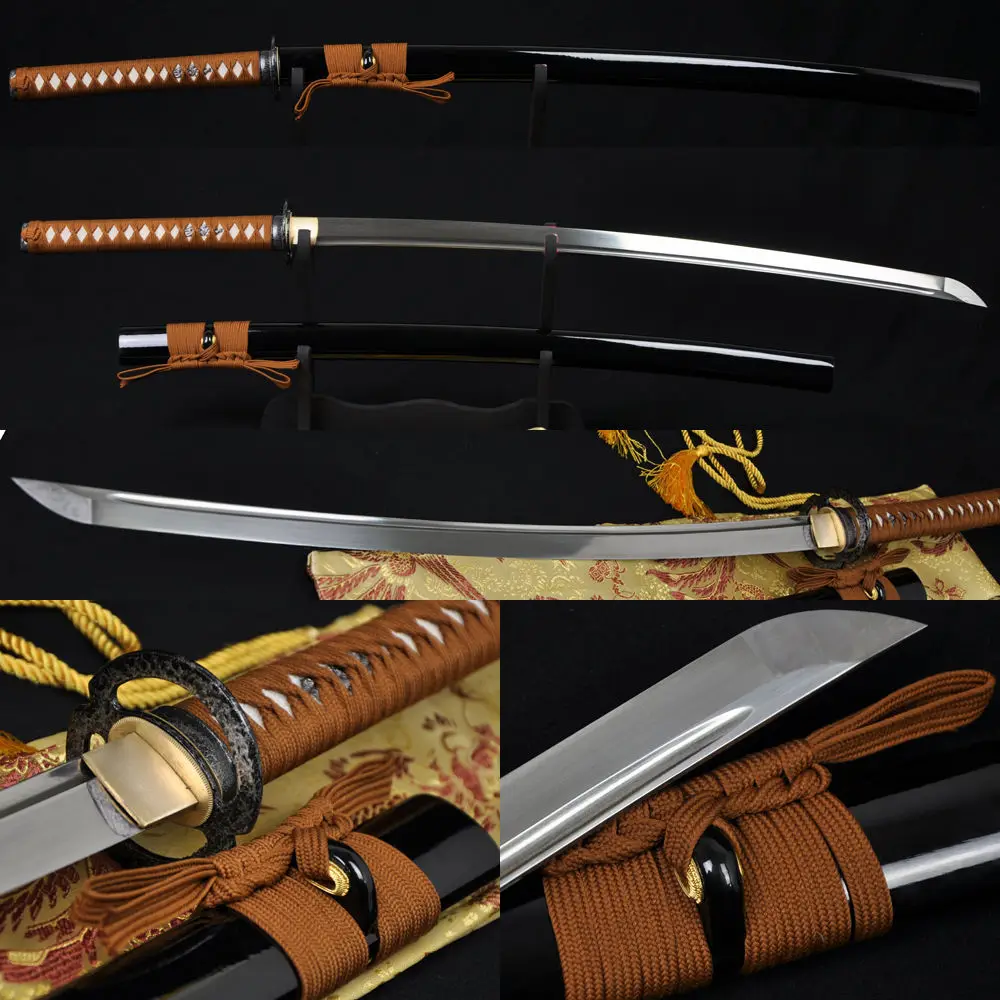 Handmade High Quality Japanese Samurai Full Tang Sword KATANA Oil