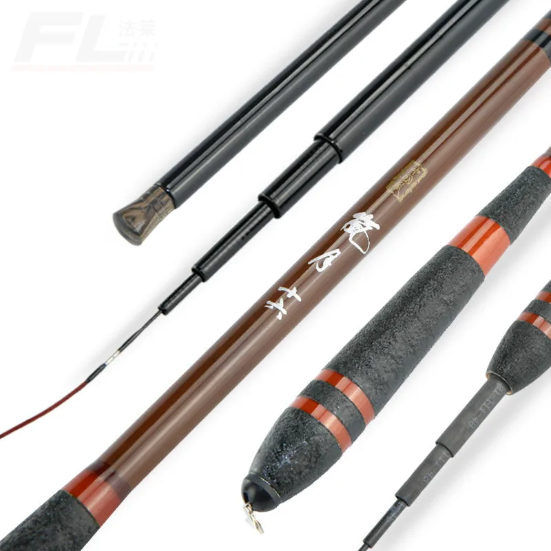 

High Quaility Carp Fishing Rod Super Hard Carbon Fishing Pole Ultra Light Thin Super Short 3.6/3.9/4.5/4.8/5.4m Fishing Tackle