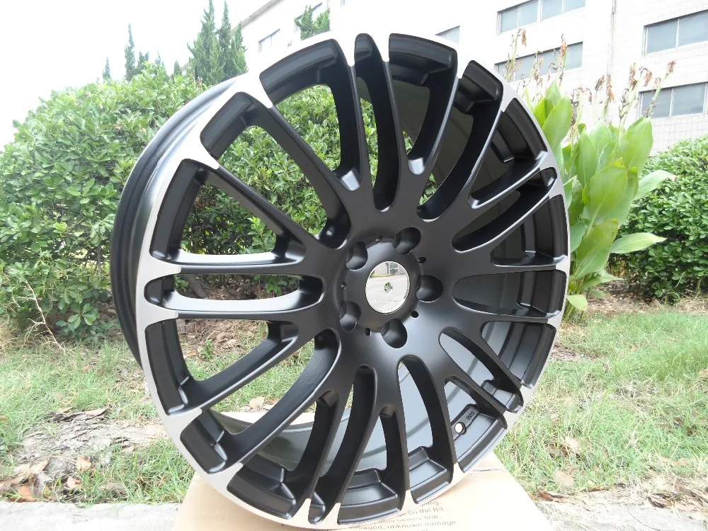 Four pieces 20x8 5 et 35 5x114 3 OEM Satin Black Machined Lip Alloy Wheel Rims