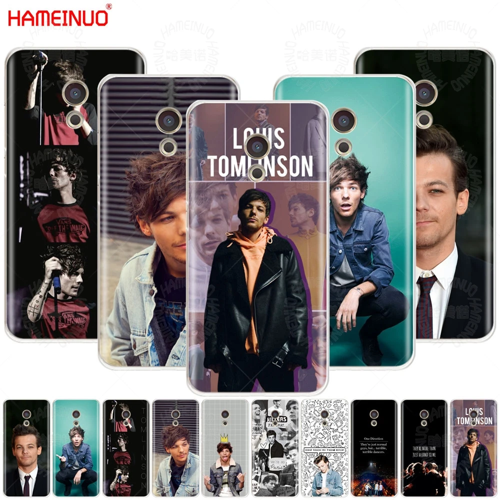 HAMEINUO One Direction 1d Louis Tomlinson Cover phone Case for Meizu M6 M5 M5S M2 M3 M3S MX4 MX5 MX6 PRO 6 5 U10 U20 note plus